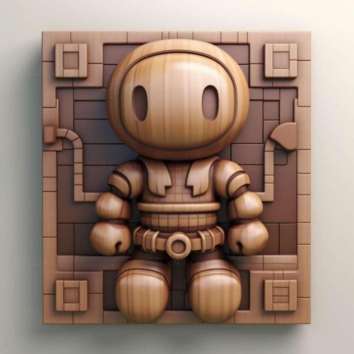 Games (Bomberman Land 4, GAMES_22648) 3D models for cnc